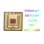 10W 2v flat red 5050 smd chip