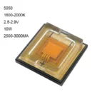 10W 3v flat amber 5050 smd chip