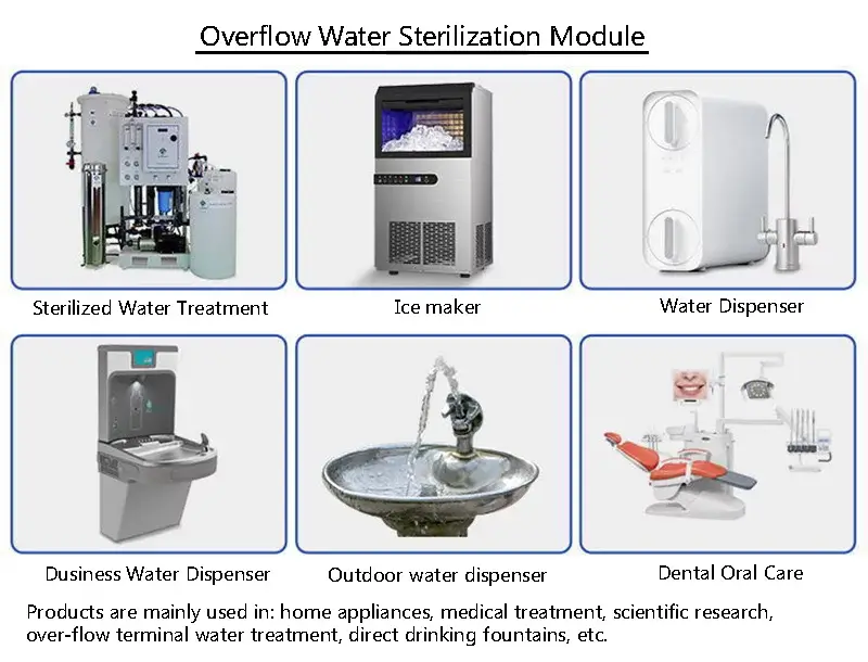 8W overflow water sterilization LED module 8 jpg